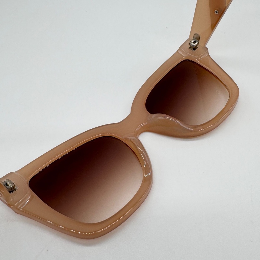 Beige Fashion Shades Sunglasses UV400 Protection New Without Box - Picture 10 of 16